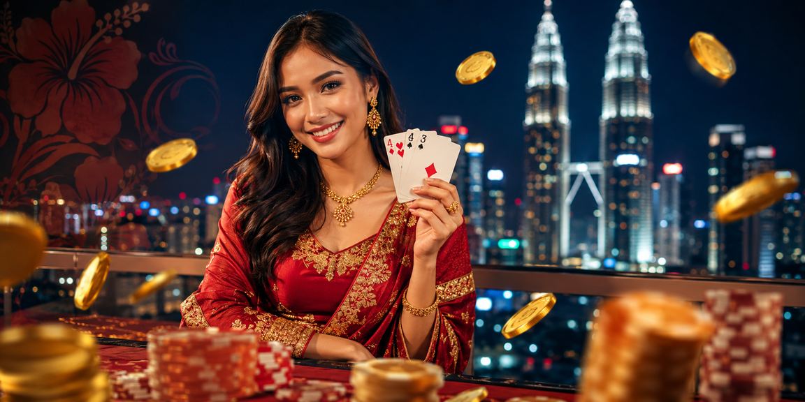 Pengguna Kuala Lumpur bermain rummy dalam aplikasi mudah alih hr4u
