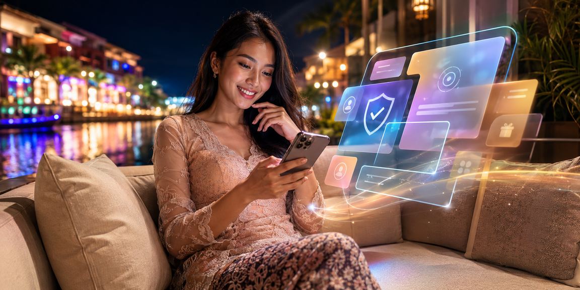 Pengguna Melaka membuat deposit melalui aplikasi hr4u Android